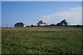 Houses overlooking Treyarnon Bay, Cornwall