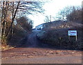 Jobbers Lane entrance to Nobles, Tisbury