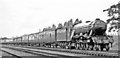 An Up ECML express approaching Potters Bar, 1948