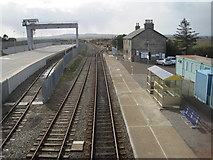 ND1559 : Georgemas Junction railway station, Highland by Nigel Thompson