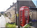 Eype: red telephone box