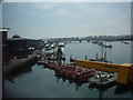 RNLI College, rear Backwater Channel view