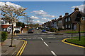 Links View Road, Spring Park, seen across Bridle Road