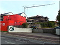 East side of Bank Street construction site, Coleford