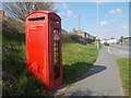SY4793 : Bridport: telephone box on Beaminster Road by Chris Downer