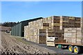 Shed and boxes at Pitmurthly