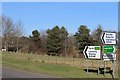 Road junction near Luncarty