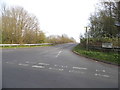 Crockenhill Lane at the junction of Eynsford Road