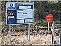 Railway warning signs