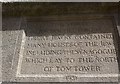 Commemorative stone in St Aldates