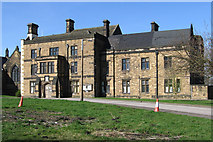 SK4374 : Staveley - Staveley Hall - from NE by Dave Bevis