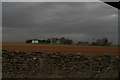 Storm lighting and a stone wall: Metheringham Heath Lane