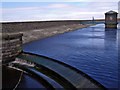 SE0301 : Chew Reservoir dam wall by Stephen Burton