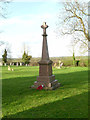 War Memorial, Nether Broughton Churchyard