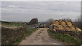 Bassett Lane: entrance to Yarncliffe House Farm