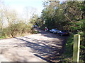 Car park below Pontesford Hill