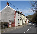 Southern end of Clydach Terrace, Ynysybwl