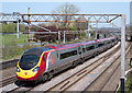 Euston bound Pendolino at Conway Gardens