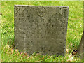 Belvoir Angel headstone, Upper Broughton Churchyard