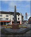 Newcastle-under-Lyme: war memorial in Red Lion Square