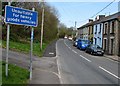 Unsuitable route for heavy goods vehicles, Ynysybwl