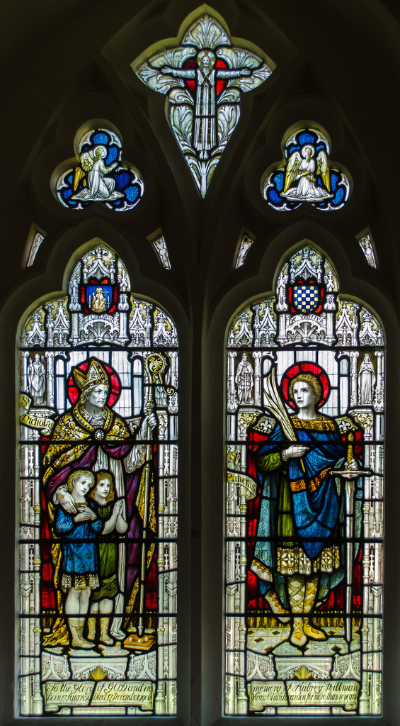 Stained Glass Window, St Nicholas'... © Julian P Guffogg Cc-by-sa/2.0 ...