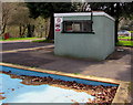 No diving and no photography signs in Clydach Park, Ynysybwl