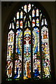 Stained glass window in Holy Trinity Church, Hull