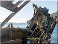 NG7960 : Wreck of INS 65 "Dayspring" at Diabaig by Julian Paren