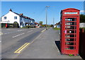 Telephone box on Coventry Road in Baginton