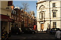 View up Broad Court from Floral Street