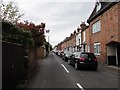 West along Gordon Street, Royal Leamington Spa