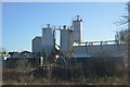 Industry by the railway line