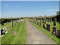 The cemetery at the rear of the Methodist Church, Freethorpe