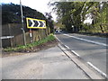SU9656 : Rough Road at the junction of Bagshot Road by David Howard