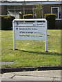 TM2373 : Stradbroke Fire Station sign by Geographer