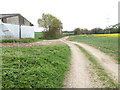 Bridleway going south towards Penton Mewsey