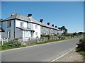 SZ4598 : Lepe, former Coastguard cottages by Mike Faherty