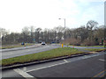 SP2964 : Remodelled junction of Gallows Hill and Banbury Road, south of Warwick by Robin Stott