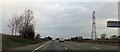 Power lines crossing M6