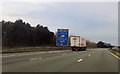 Services sign on M6 south of Junction 20