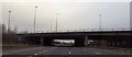 M62 overbridge at junction 21a