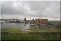 TQ7885 : Benfleet Flood Barrier by N Chadwick