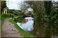 Staffordshire and Worcestershire Canal passing through Penkridge