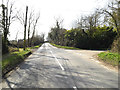 TM2172 : B1117 Stradbroke Road, Horham by Geographer
