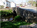 South side of a river bridge in Llandybie