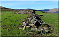 SD9285 : Broken Wall on Stalling Busk Pasture by Chris Heaton