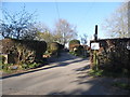 The entrance to Home Farm, Little Gaddesden