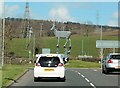 Sculpture on new roundabout at Townend