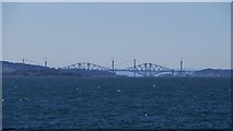 NT1380 : Bridges across the Forth viewed from Leith by Graham Robson